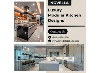 Luxury Modular Kitchen Design with Cost Calculator – Novella Kitchens