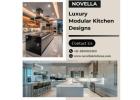 Luxury Modular Kitchen Design with Cost Calculator – Novella Kitchens