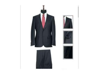 Black Single Breasted Suit for Sale