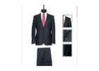 Black Single Breasted Suit for Sale