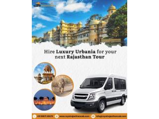 Premium Urbania Tempo Traveller Hire Jaipur
