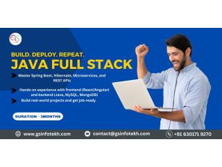 java full stack developer course