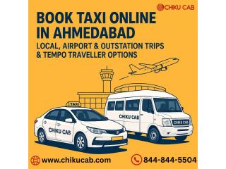 Ahmedabad Airport Taxi Service – Book Airport Cabs Online with Chiku Cab