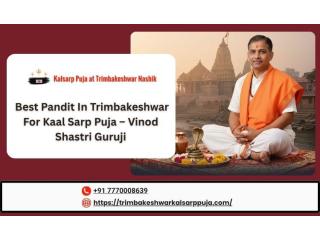 Best Pandit In Trimbakeshwar For Kaal Sarp Puja – Vinod Shastri Guruji