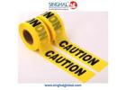 High Visibility Barricade Tape for Safety and Warning Areas