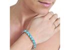 Blue Crystal Bracelet by TCG London – Sparkle with Timeless Style