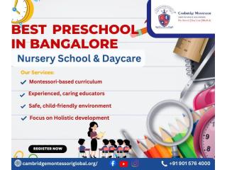 Best Preschool in Bangalore | Nursery School & Daycare