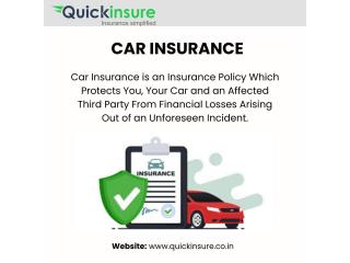 Comprehensive Car Insurance Policy Options from Quickinsure
