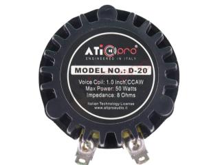 Compact Neodymium HF Driver for Crystal Clear Sound