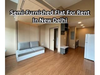 Modern Semi-Furnished Apartment For Rent In Highly Sought After Delhi Area