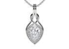Elegant Lab Grown Round Diamond Pendant Necklace for Women