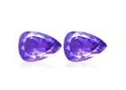 GIA Certified Tanzanite in Pear Shape Matched Pair