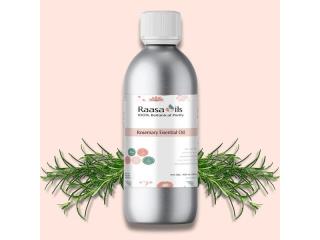 Raasa Oils 100% Pure Rosemary Essential Oil – For Hair Growth, Focus & Skin Care