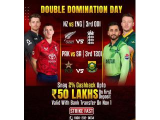 Two Matches, One Day of Pure Cricket Excitement with Winmatch