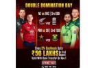 Two Matches, One Day of Pure Cricket Excitement with Winmatch
