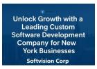 Unlock Growth with a Leading Custom Software Development Company for New York Businesses