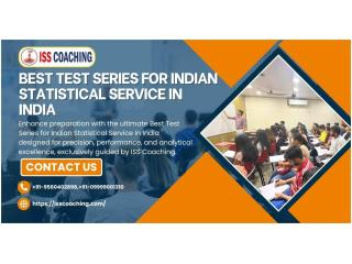 Sharpen Your Focus Using Best Test Series for Indian Statistical Service in India