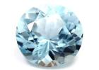 Natural 2.37 cts Round Shape Aquamarine for Sale