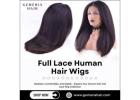 Upgrade Your Style with Premium Human Hair Full Lace Wigs