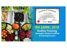 ISO 22000 Auditor Online Training by Punyam Academy