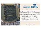 Enhance Heat Exchanger Efficiency with Advanced Tube Sheet Coating - Kirloskar Corrocoat