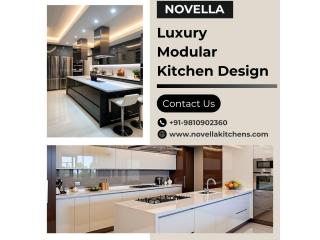 Redefine Elegance with Luxury Modular Kitchen Design - Novella Kitchens