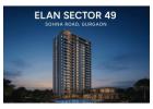 Luxury Apartments for Sale at Elan Sector 49 Sohna Road