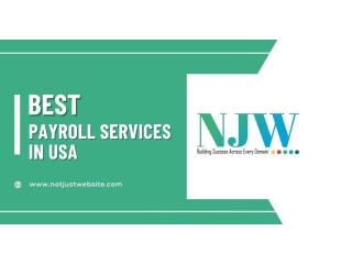 Best Payroll Services in USA