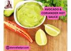 Avocado & Coriander Hot Sauce Perfect for Tacos