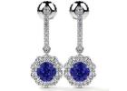Luxury Natural Tanzanite Earrings Online Collection