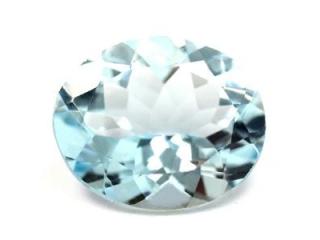 Natural Aquamarine Stone 3.37 Cts. Oval cut