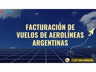 Facturación de vuelos de Aerolíneas Argentinas