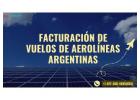 Facturación de vuelos de Aerolíneas Argentinas