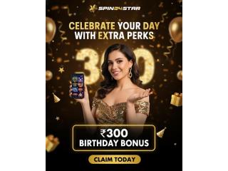 Celebrate Your Special Day — Register Now on Spin24star