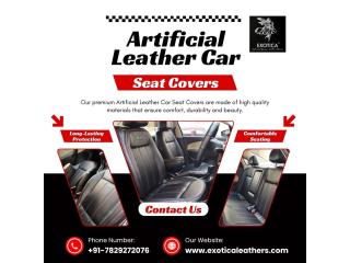 Artificial Leather Car Seat Cover | Genuine Leather Car Seat Covers