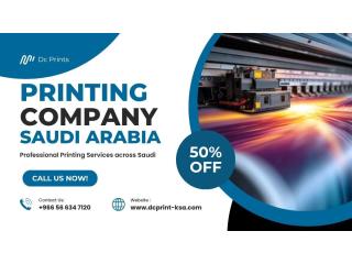 Leading Printing Company in Saudi Arabia for All Your Needs