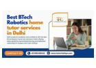 Master Robotics Concepts through Best BTech Robotics home tutor services in Delhi