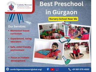Best Preschool in Gurgaon: Nursery School Near Me