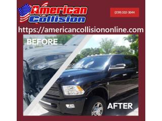 Complete vehicle body bumper repair in Fort Myers