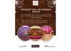 Best Banquet Halls in Subhash Nagar - Book My Banquets