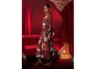Divine Dahlia Kaftan – Party Co-ord Set for Women.