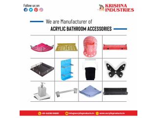 Acrylic Bathroom Accessories Manufacturers and Suppliers in India