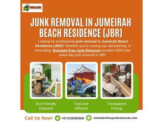 Free Junk Removal in Jumeirah Beach Residence (JBR)! Call Us: 052 838 2668