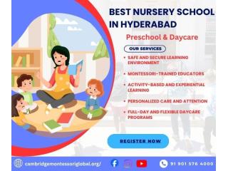 Best Nursery School in Hyderabad | Preschool & Daycare