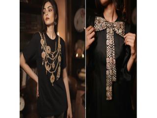 Duchess Kumari Black Party Dresses Tops Tshirts