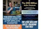 The $100 Million Sales Story &  Free $100 Million Playbook