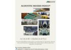 Acoustic Ceiling Baffle | Hanging Acoustic Baffles | ABI-Acoustic Board India®