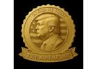 Trump 250th Anniversary Golden Badge