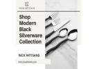Shop Modern Black Silverware Collection | Inox Artisans