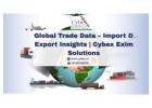 Global Trade Data – Import & Export Insights | Cybex Exim Solutions